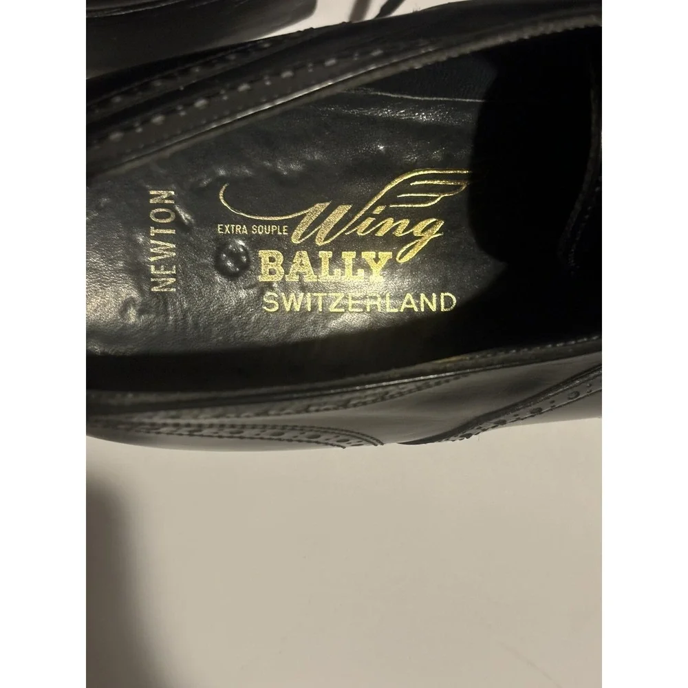 Bally Of Switzerland‎ Continental Brown Lace Up Shoes Men's Size 9.5D